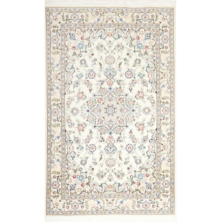 Nain 9la 133x213 Cm Nain 9la, Persia, Hand-carded Wool And