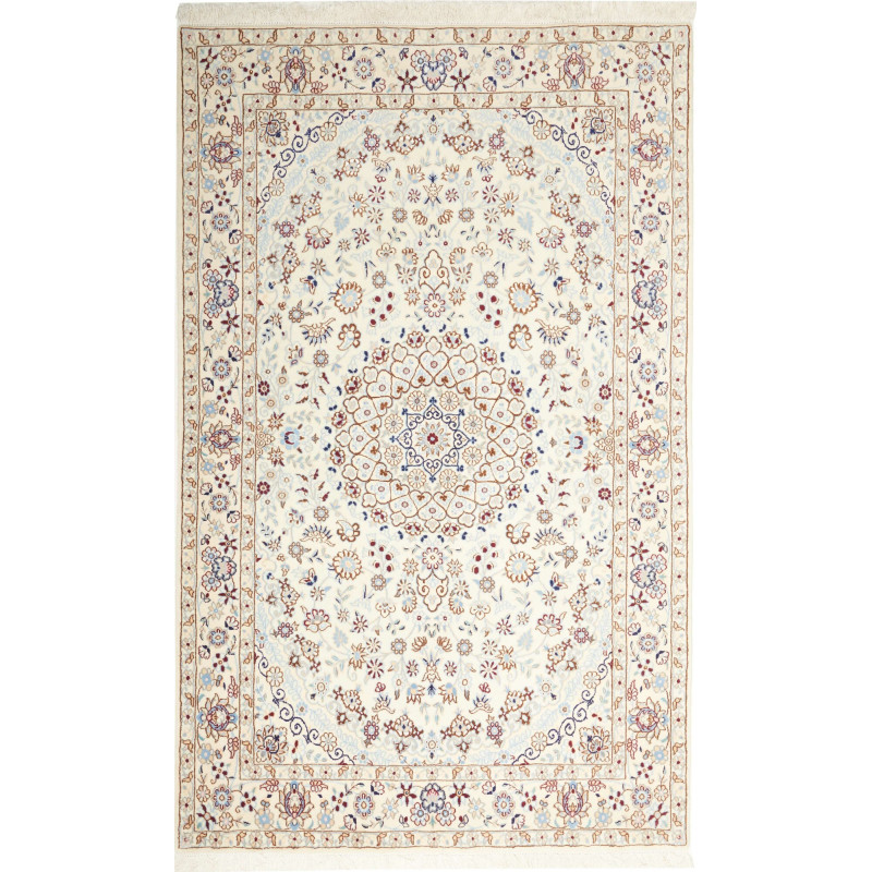 Nain 9la 128x208 Cm Nain 9la, Persia, Hand-carded Wool And