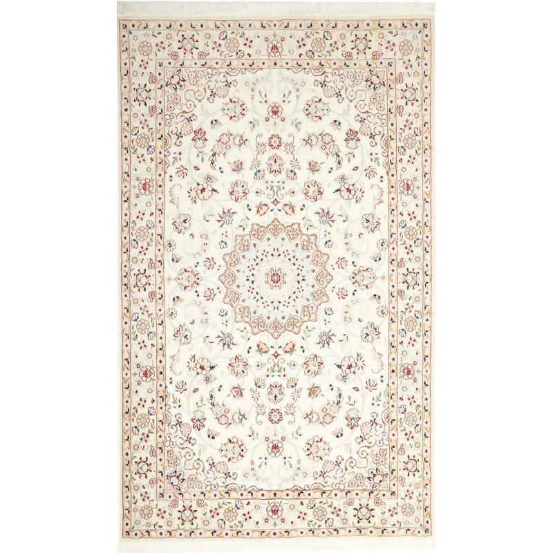 Nain 9la 127x214 Cm Nain 9la, Persia, Hand-carded Wool And