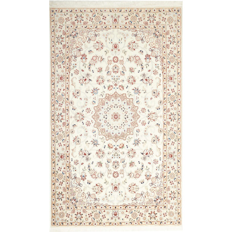 Nain 9la 127x214 Cm Nain 9la, Persia, Hand-carded Wool And