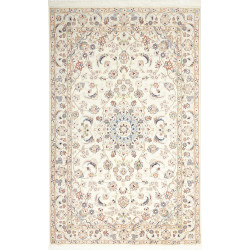 Nain 9la 133x212 Cm Nain 9la, Persia, Hand-spun Wool And