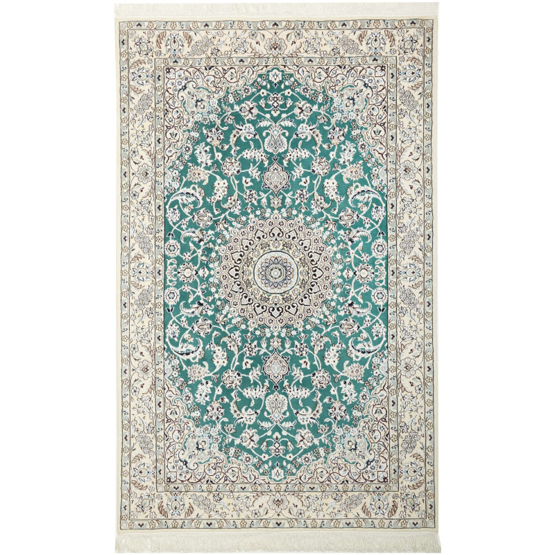 Nain 9la 130x208 Cm Nain 9la, Persia, Hand-carded Wool And