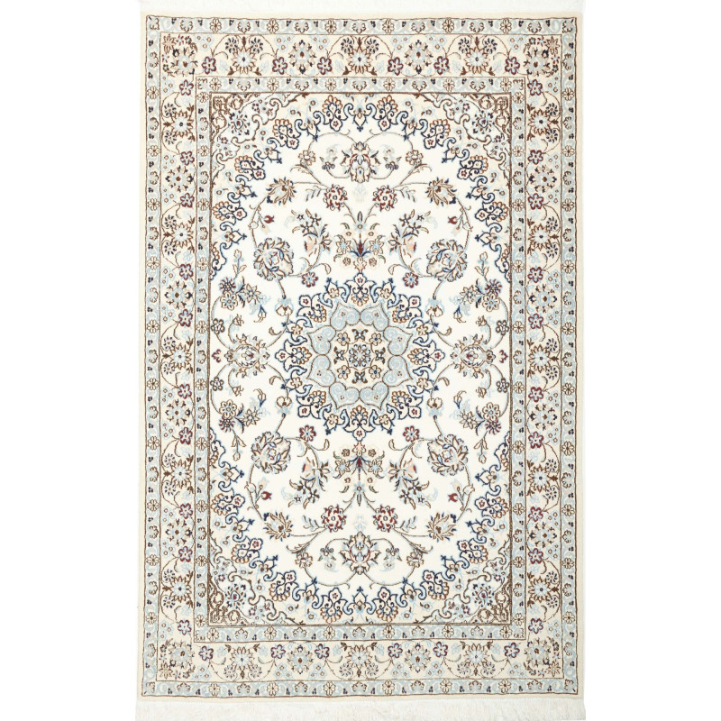 Nain 9la 130x200 Cm Nain 9la, Persia, Hand-carded Wool And