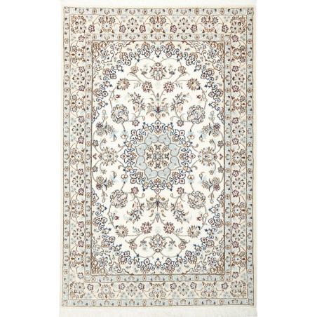 Nain 9la 130x200 Cm Nain 9la, Persia, Hand-carded Wool And