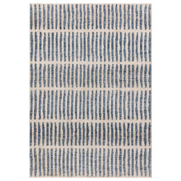 Rug Mason geometric blue beige 200x290 cm