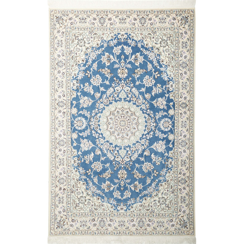 Nain 9la 128x200 Cm Nain 9la, Persia, Hand-carded Wool And