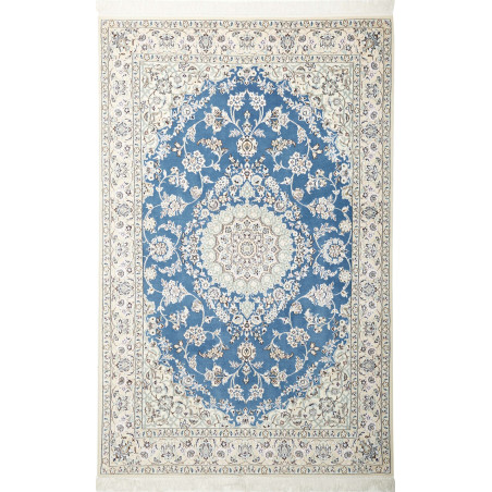 Nain 9la 128x200 Cm Nain 9la, Persia, Hand-carded Wool And