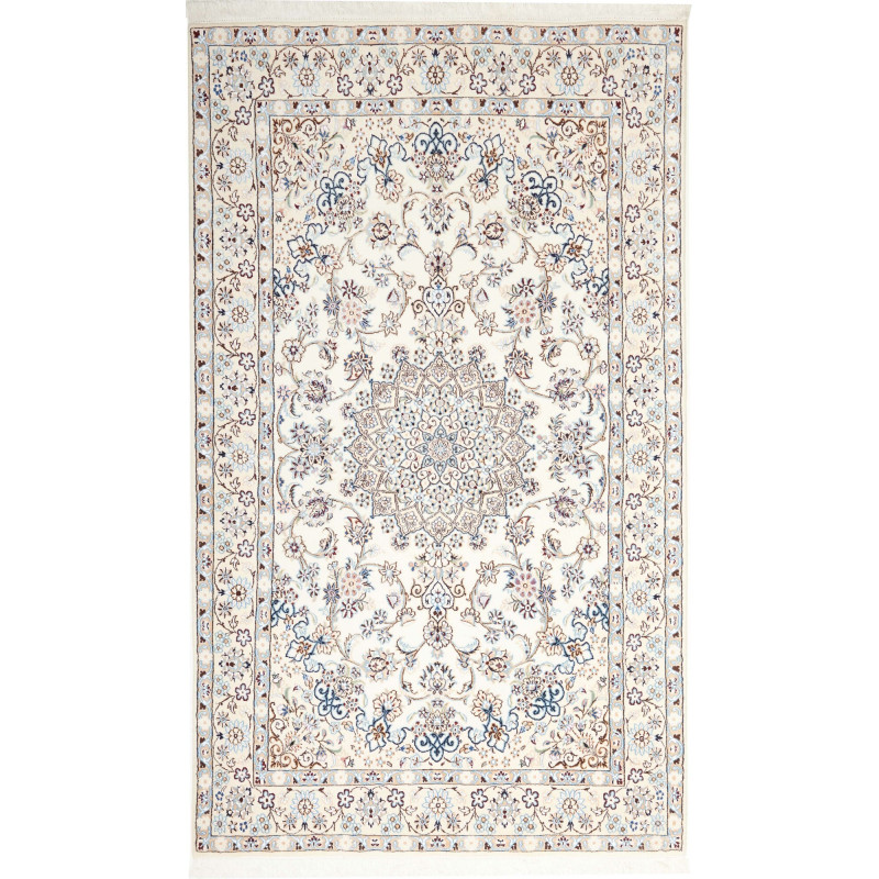 Nain 9la 128x215 Cm Nain 9la, Persia, Hand-carded Wool And