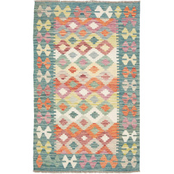 Hand Made Rug Kilim Afghanistan 94x156 Petrol B