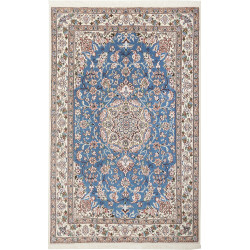 Nain 9la 124x197 Cm Nain 9la, Persia, Hand-carded Wool And