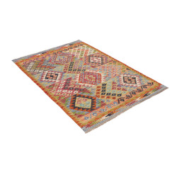 Hand Made Rug Kilim Afghanistan 101x140 Multico