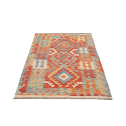 Hand Made Rug Kilim Afghanistan 98x151 Orange B