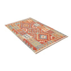 Hand Made Rug Kilim Afghanistan 98x151 Orange B