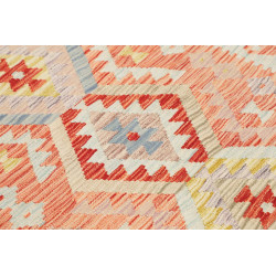 Hand Made Rug Kilim Afghanistan 89x147 Terracot