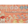 Hand Made Rug Kilim Afghanistan 89x147 Terracot