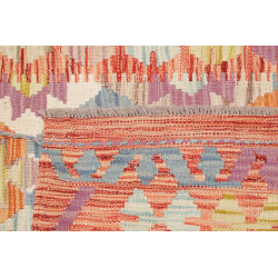 Hand Made Rug Kilim Afghanistan 87x132 Peach Or