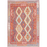 Hand Made Rug Kilim Afghanistan 124x177 Red Ora