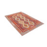 Hand Made Rug Kilim Afghanistan 124x177 Red Ora