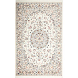 Nain 9la 150x242 Cm Nain 9la, Persia, Hand-carded Wool And