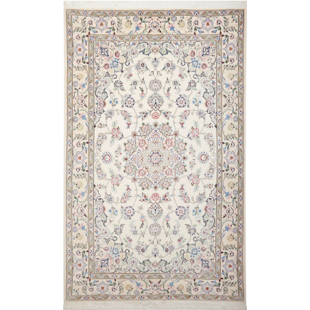 Nain 9la 157x254 Cm Nain 9la, Persia, Hand-spun Wool And