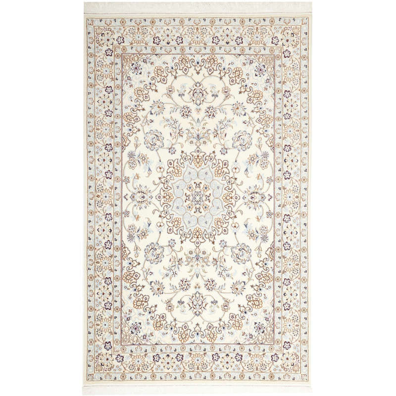 Nain 9la 128x208 Cm Nain 9la, Persia, Hand-carded Wool And