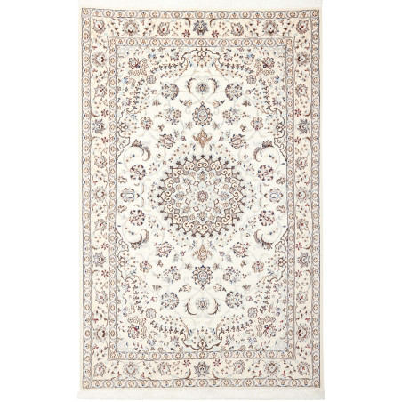 Nain 9la 130x206 Cm Nain 9la, Persia, Hand-carded Wool And