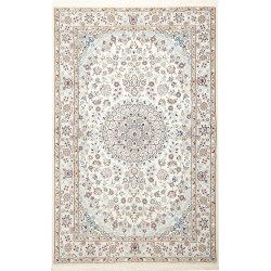 Nain 9la 134x210 Cm Nain 9la, Persia, Hand-carded Wool And