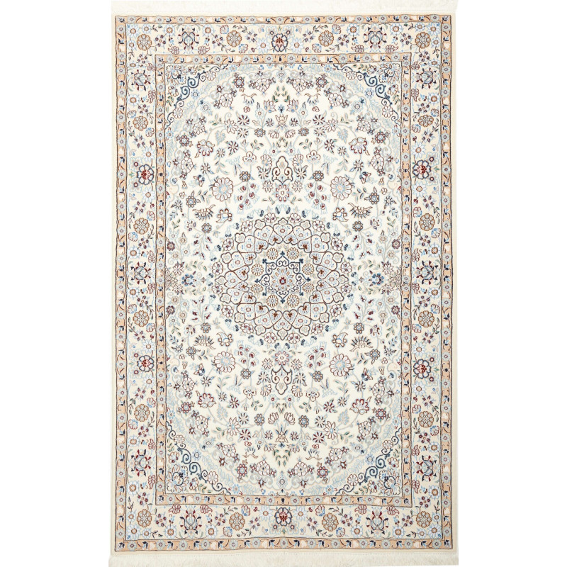 Nain 9la 134x210 Cm Nain 9la, Persia, Hand-carded Wool And