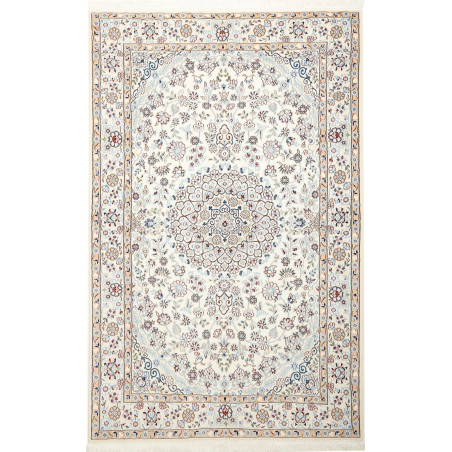 Nain 9la 134x210 Cm Nain 9la, Persia, Hand-carded Wool And