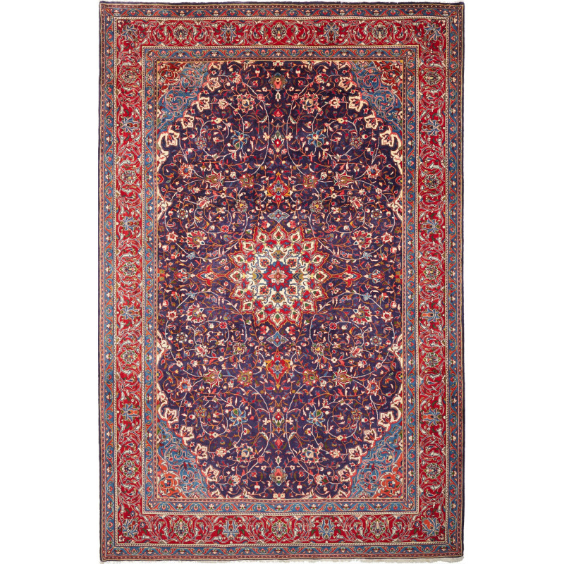 Sarough 220x343 Cm Sarough Persia Hand-spun Wool (warp