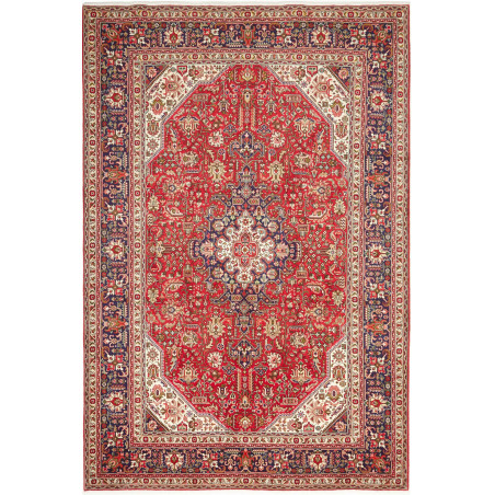 Tabriz 200x300 Cm Tabriz, Persia, Hand-carded Wool,