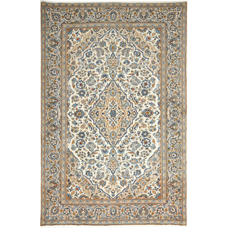 Kashan 200x304 Cm Kashan Persia Hand-carded Wool Cotton