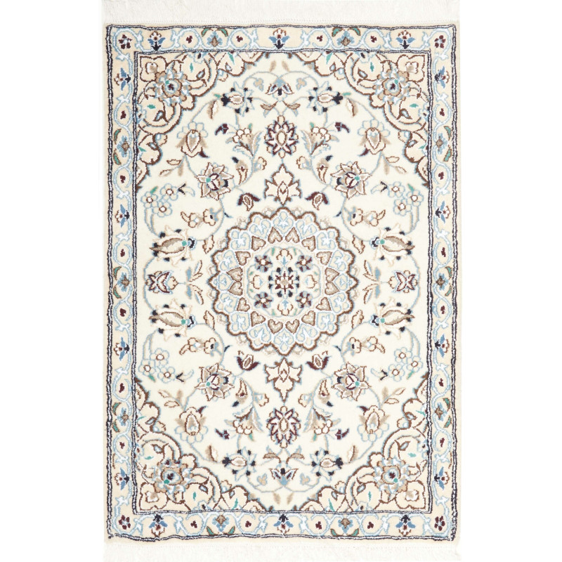 Nain 9la 68x98 Cm Nain 9la, Persia, Hand-carded Wool And