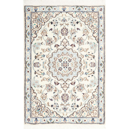 Nain 9la 68x98 Cm Nain 9la, Persia, Hand-carded Wool And