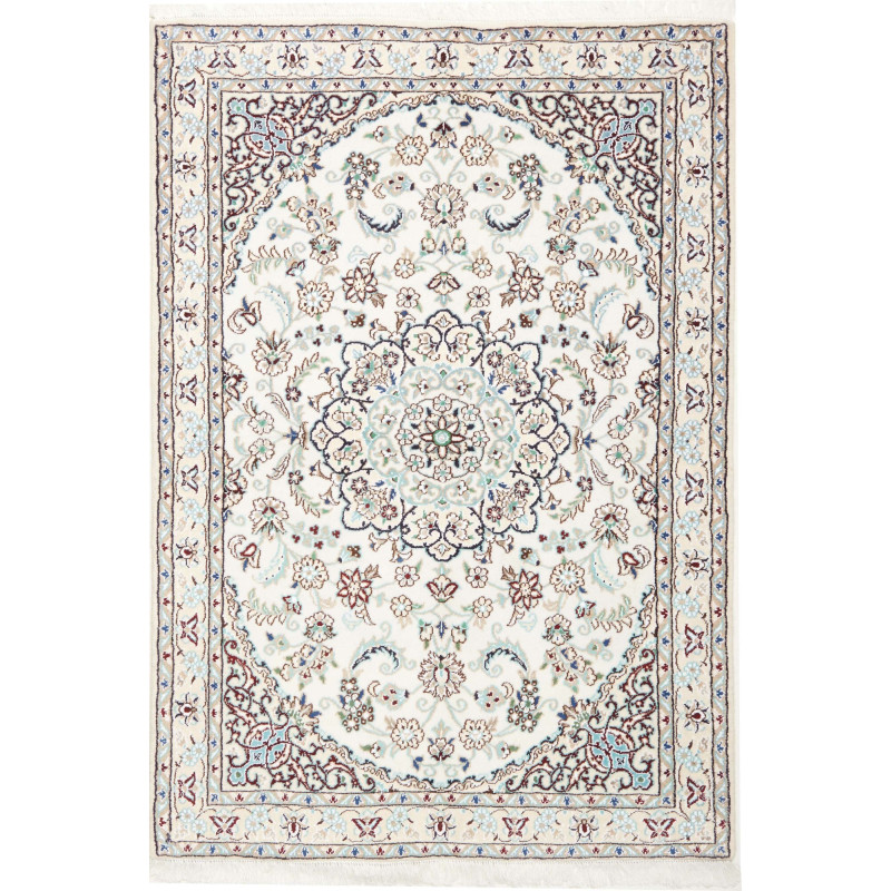 Nain 9la 102x145 Cm Nain 9la Persia Hand-carded Wool And