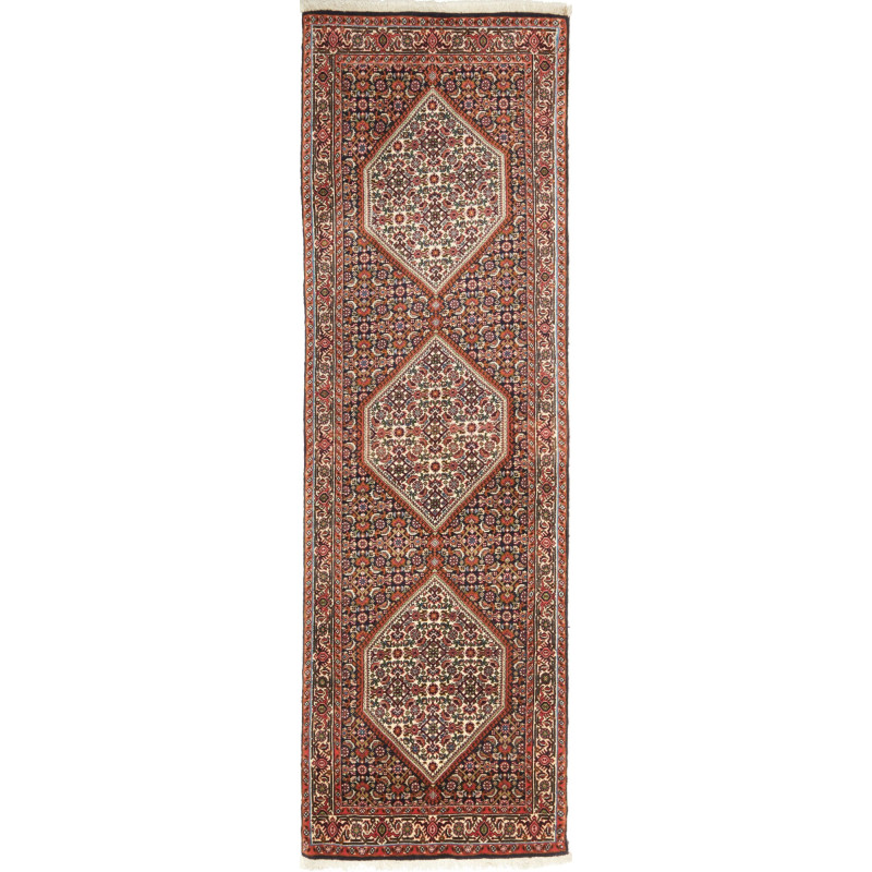 Bidjar 72x235 Cm Bidjar, Persia, Hand-carded Wool (warp: