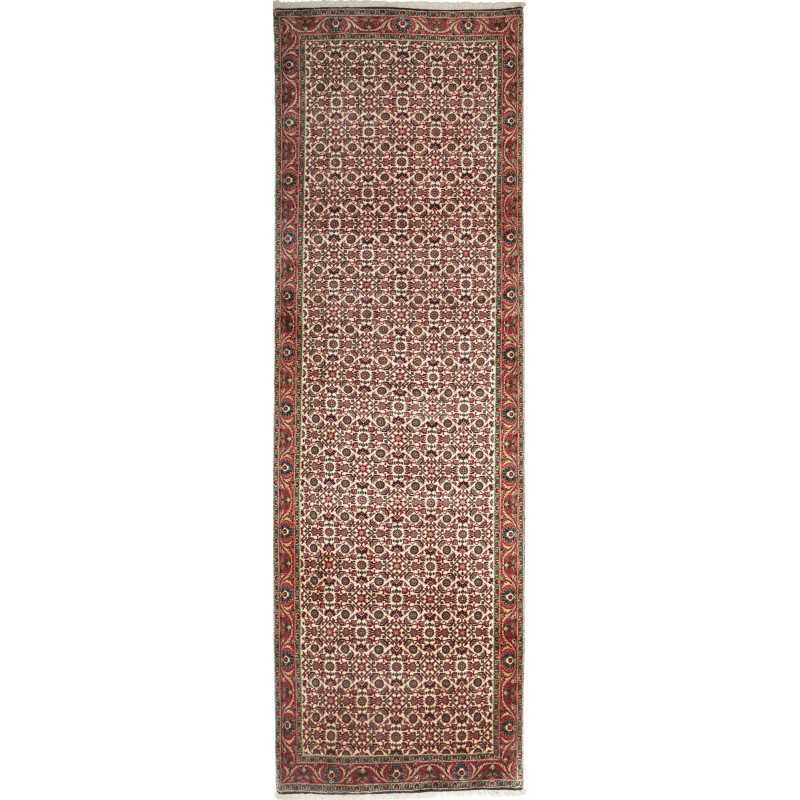Bidjar 87x306 Cm Bidjar Persia Hand-carded Wool Cotton