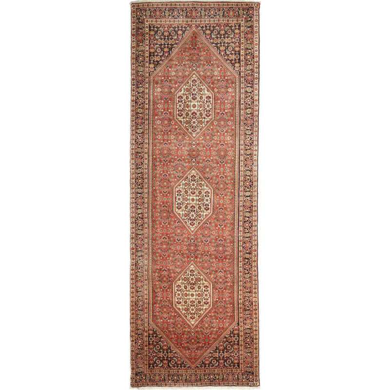 Bidjar 93x290 Cm Bidjar, Persia, Hand-carded Wool, Cotton,