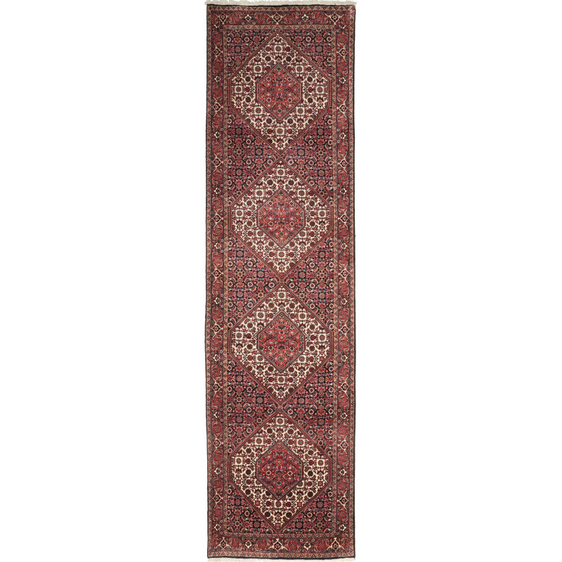 Bidjar 77x310 Cm Bidjar Persia, Hand-carded Wool, Density