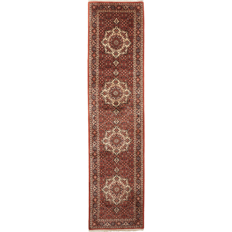 Bidjar 75x310 Cm Bidjar Persia Hand-carded Wool (warp: