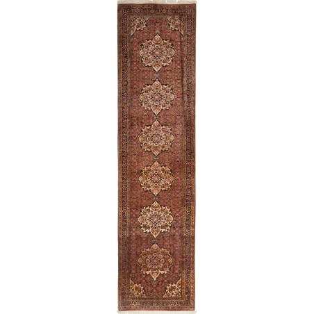 Bidjar 77x325 Cm Bidjar, Persia, Hand-carded Wool (warp: