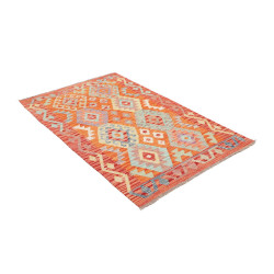 Hand Made Rug Kilim Afghanistan 101x157 Orange