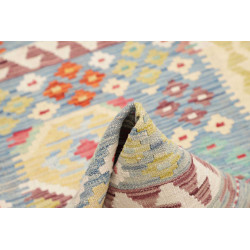 Hand Made Rug Kilim Afghanistan 100x147 Sky Blu