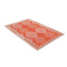 Hand Made Rug Kilim Afghanistan 107x158 Orange