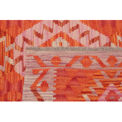 Hand Made Rug Kilim Afghanistan 107x158 Orange