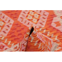Hand Made Rug Kilim Afghanistan 107x158 Orange