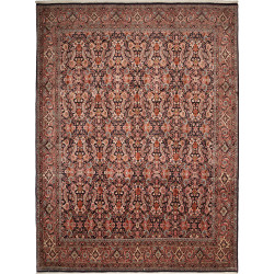 Bidjar 257x342 Cm Bidjar, Persia, Hand-carded Wool, Cotton,