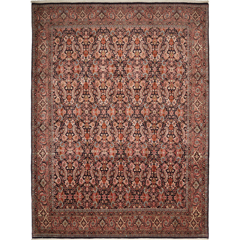 Bidjar 257x342 Cm Bidjar, Persia, Hand-carded Wool, Cotton,