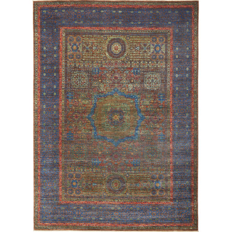 Rug Mamlouk Pakistan 175x240 Deep Blue Moss Gre