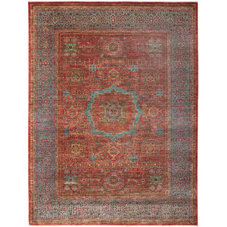 Mamlouk 173x234 Cm Mamlouk Pakistan, Hand-carded Wool